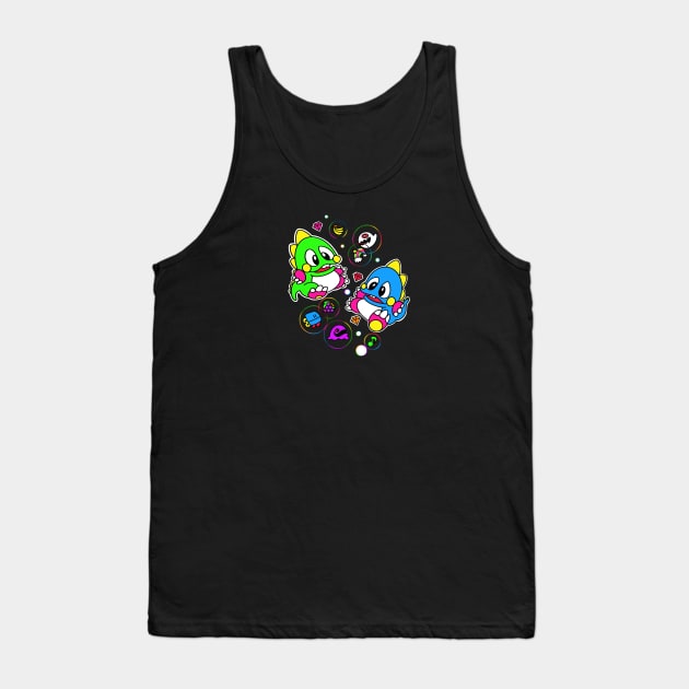 Bubble Games Tank Top by Shoryotombo